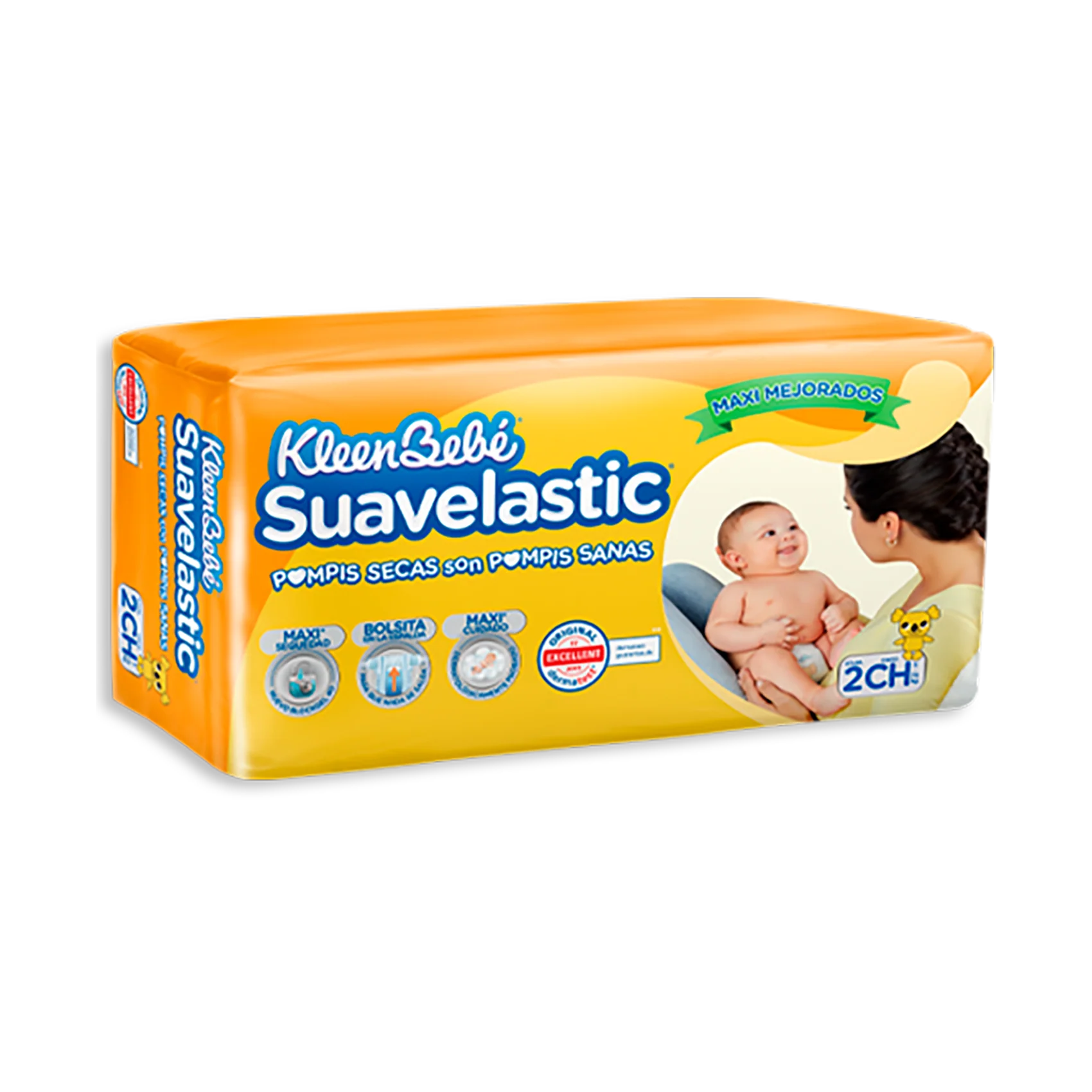 Pañal Suavelastic Max Paq. 40 Chico