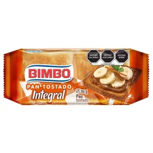 PAN BIMBO TOSTADO 250GR INTEGRA