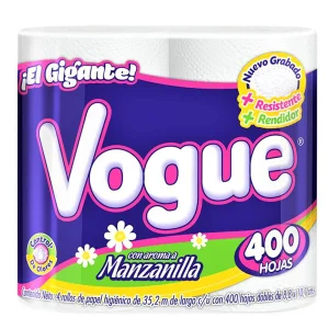 Papel Higiénico Vogue Paq. 4/ 400 H.