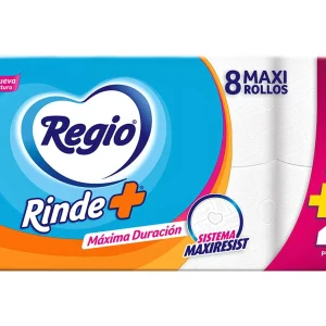 Papel Higiénico Regio Rinde + Paq. 6 300H+2