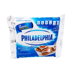 Queso Philadelphia Rebanadas