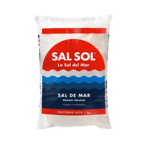 SAL DE GRANO SOL BOLSA 1KG ROJA