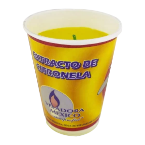 Veladora Mexico Citronela Vaso Encer. pieza