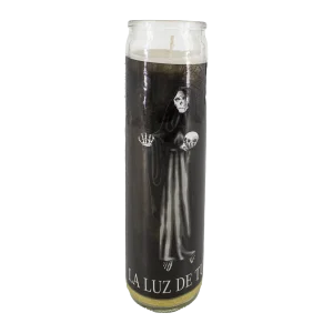 Veladora México Imagen Sta. Muerte Negra