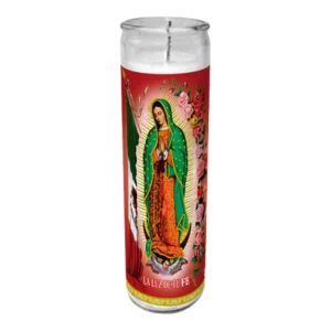Veladora México Imagen Virgen de Guadalupe