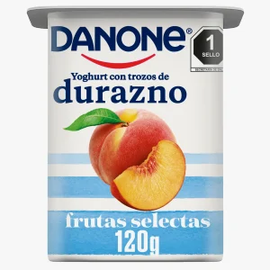 YOGURT DANONE 120GR DURAZNO