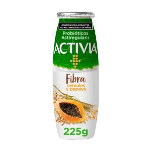 YOGURT ACTIVIA FIBRA BEBIBLE 225GR PAP/CER