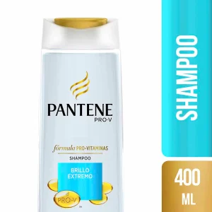 Shampoo Pantene Brillo Extremo Frasco 400ml