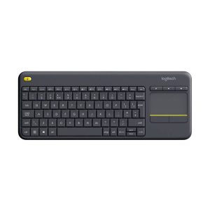 Teclado Logitech con TouchPad K400 Plus Inalámbrico