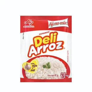 Sazonador DeliArroz con Ajo y Sal Sobre 12g Paquete 10un