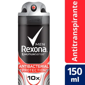 Desodorante en Aerosol para Hombre Rexona Antibacterial Protection Frasco 150ml