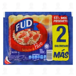 Salchicha Fud Pavo 266 gr.