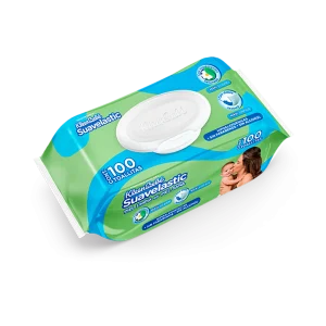Toallitas Húmedas Suavelastic Paq. 100 U